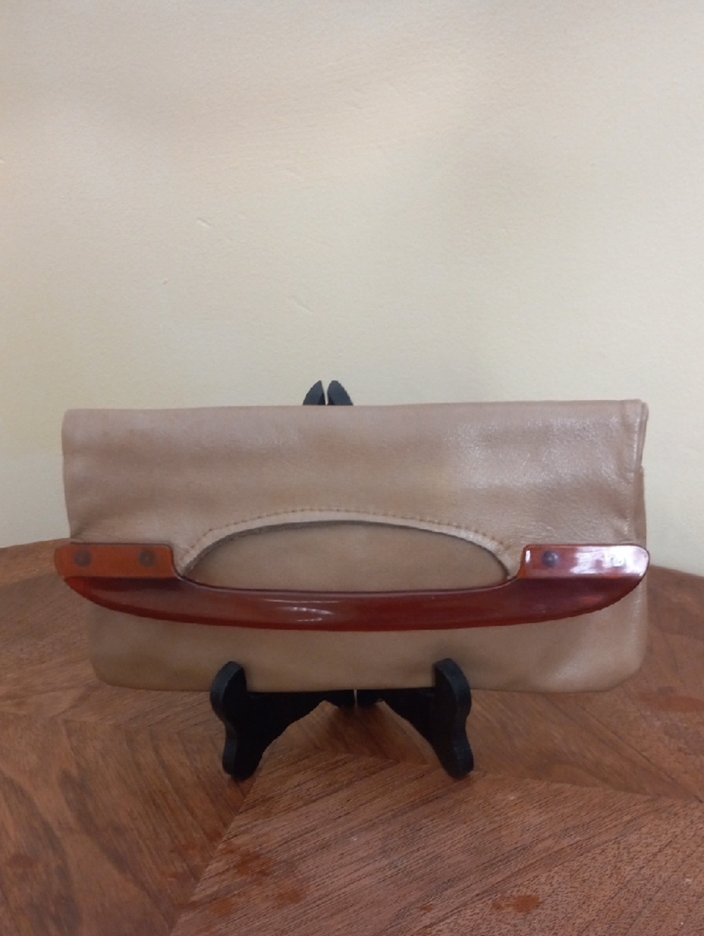 Roger Gimbel Accessories Vintage leather clutch purse - Picture 1 of 7